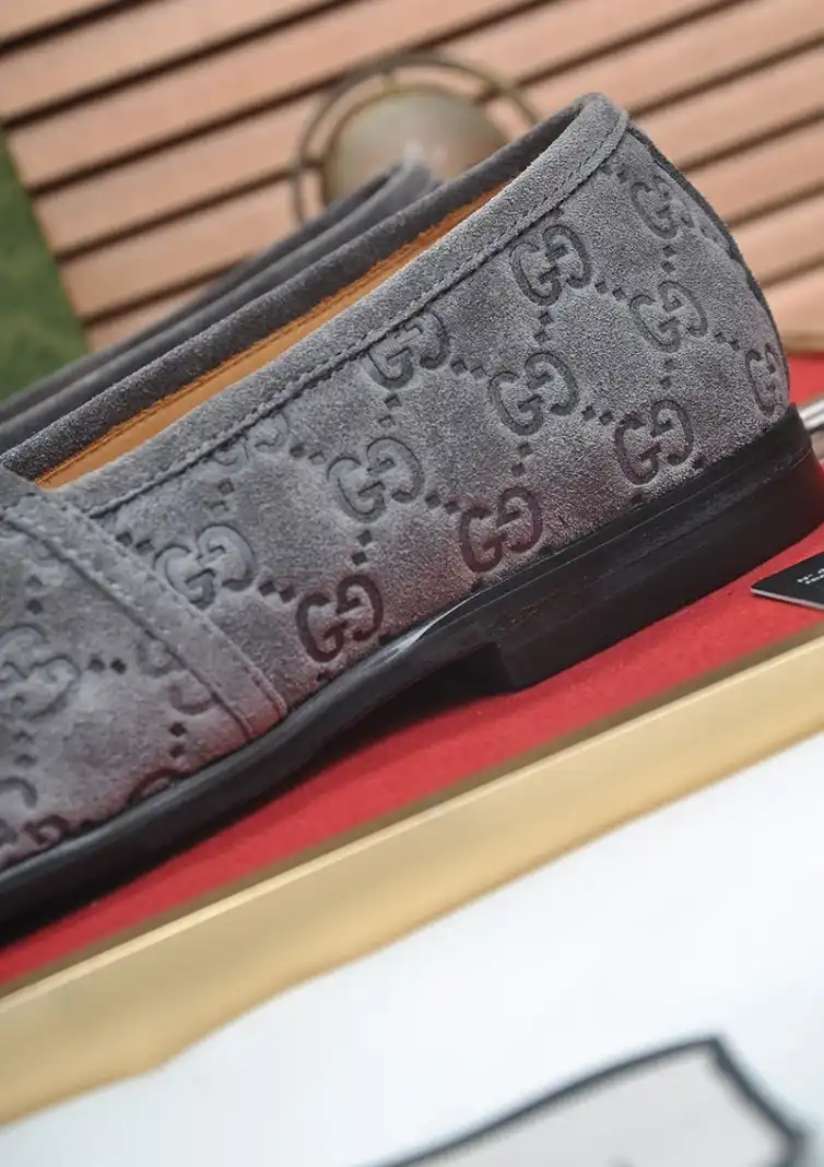 hype Gucci Leather Shoes