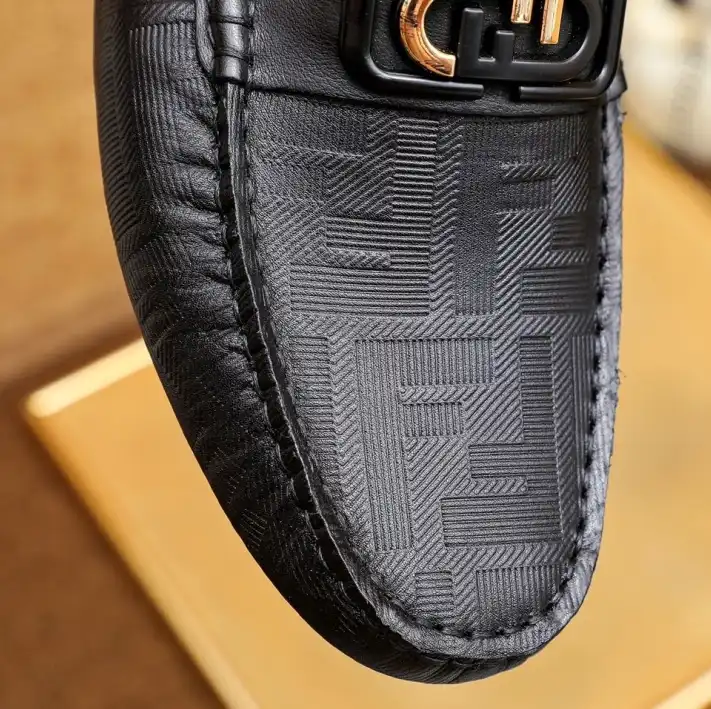 hype Fendi Leather Shoes