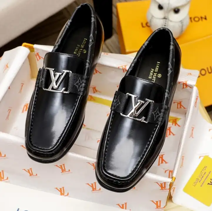 hype LV Leather Shoes