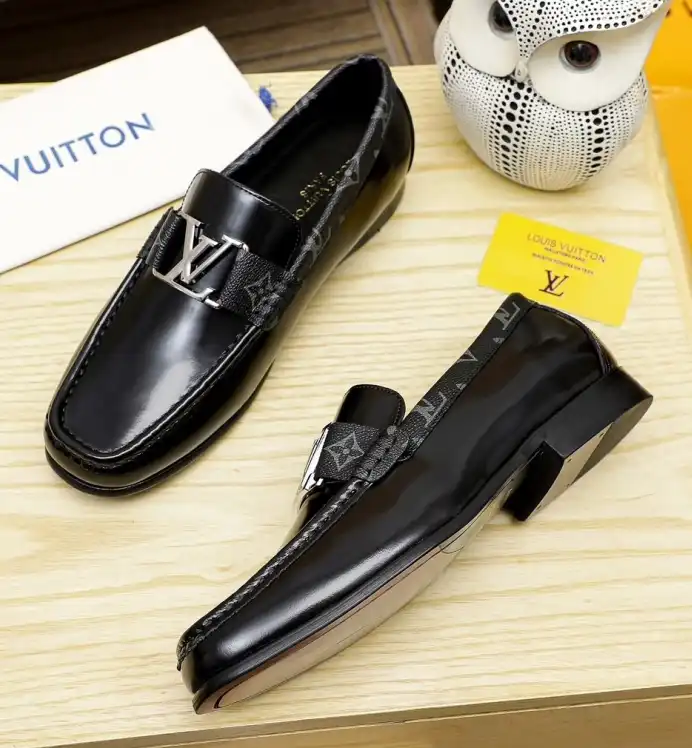 hype LV Leather Shoes