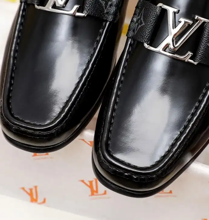 hype LV Leather Shoes