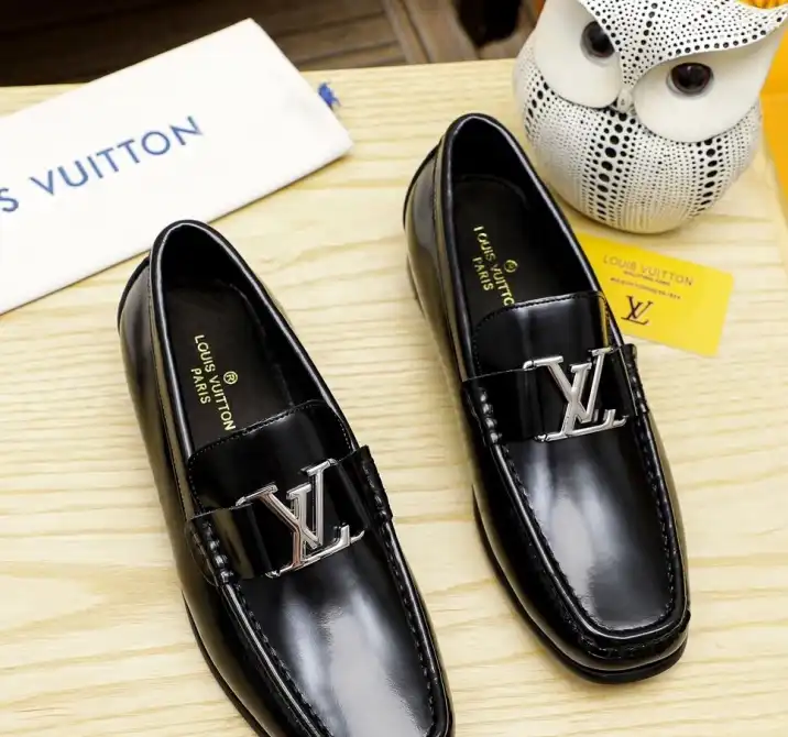 hype LV Leather Shoes