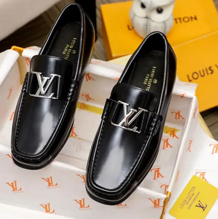 hype LV Leather Shoes