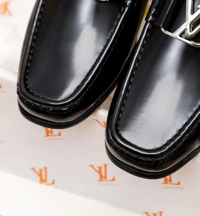 hype LV Leather Shoes