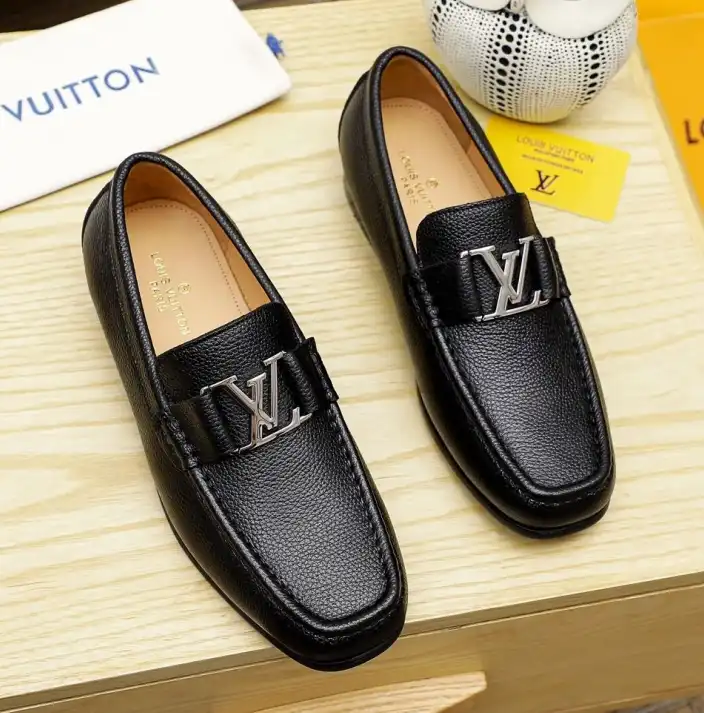 hype LV Leather Shoes