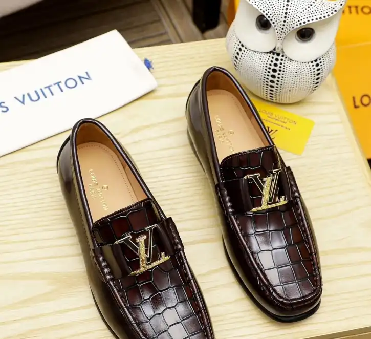 hype LV Leather Shoes