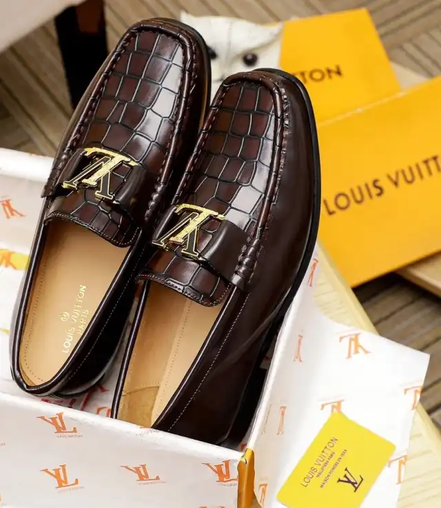 hype LV Leather Shoes