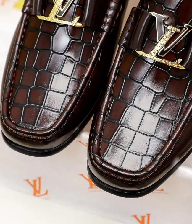 hype LV Leather Shoes