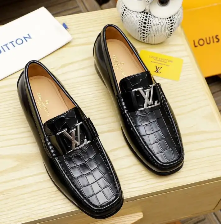 hype LV Leather Shoes