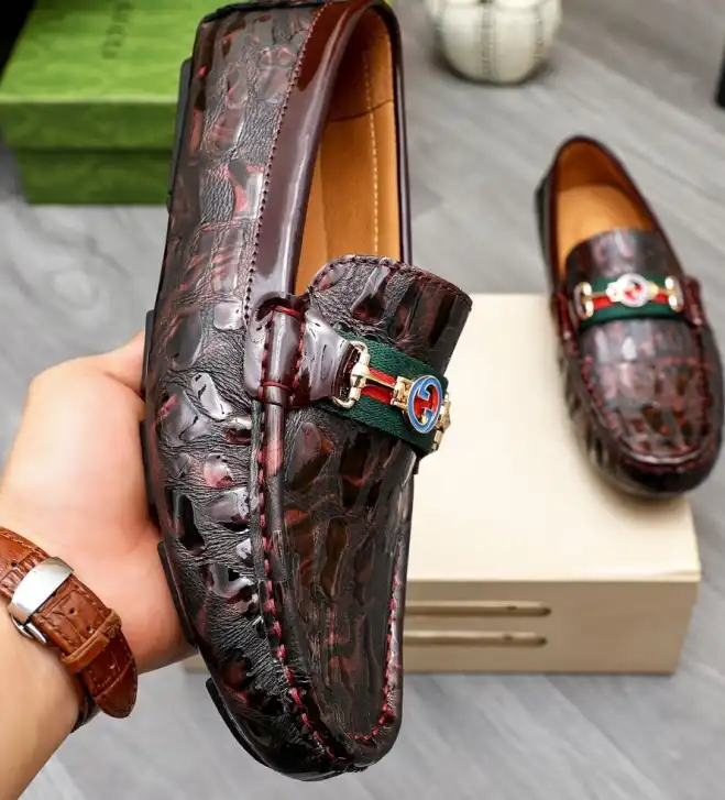 hype Gucci Leather Shoes