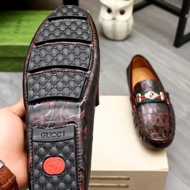 hype Gucci Leather Shoes