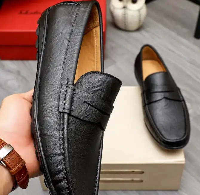 hype Ferragamo Leather Shoes