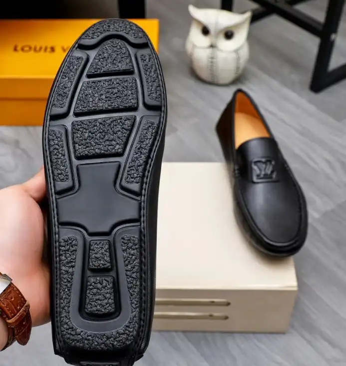 hype LV Leather Shoes