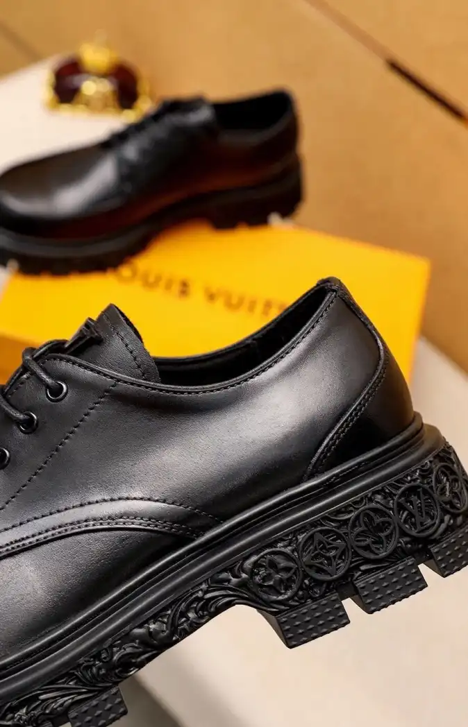 hype LV Leather Shoes