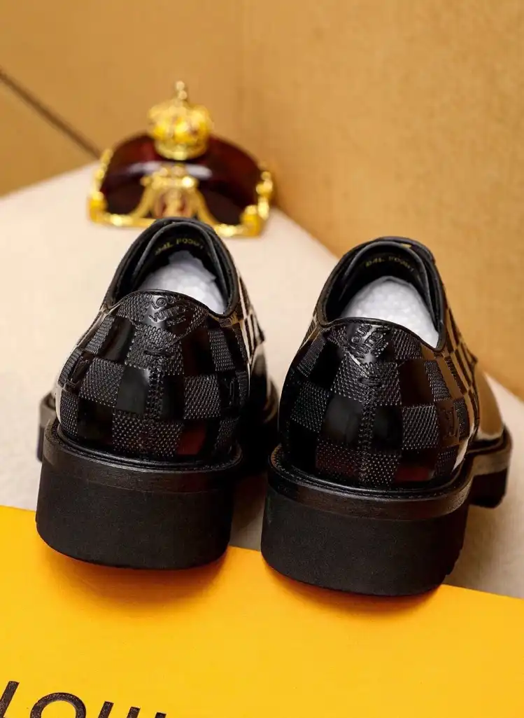 hype LV Leather Shoes