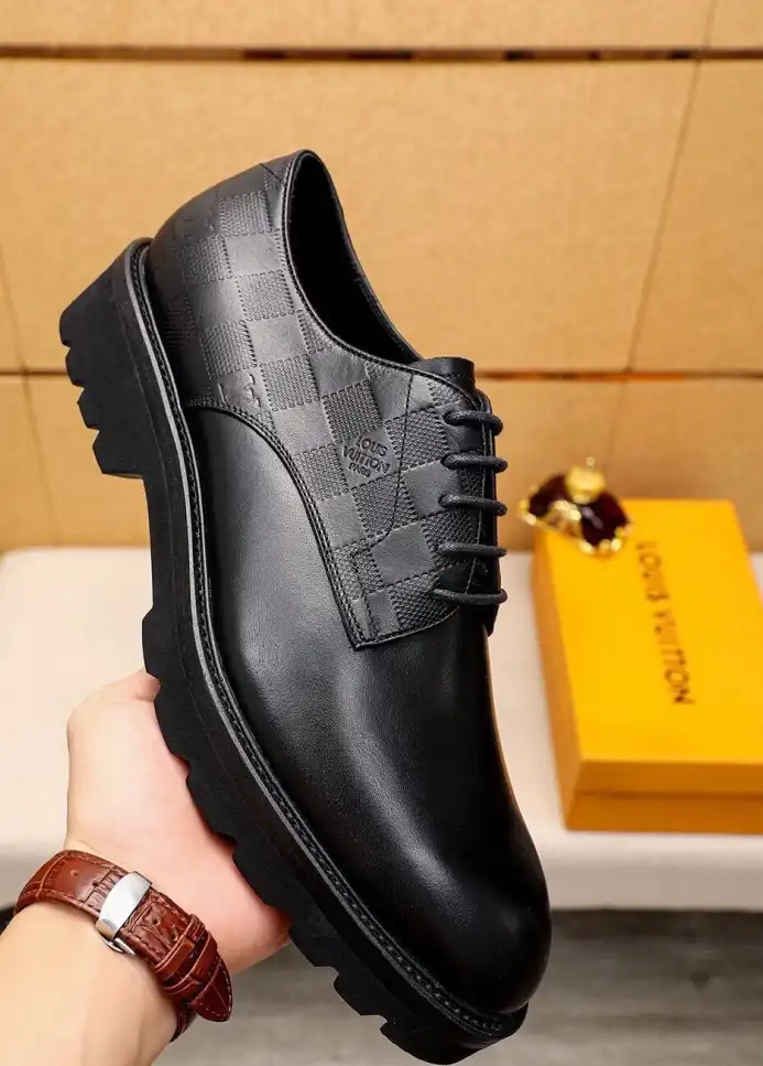 hype LV Leather Shoes