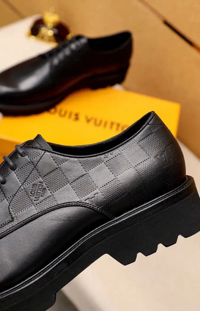 hype LV Leather Shoes