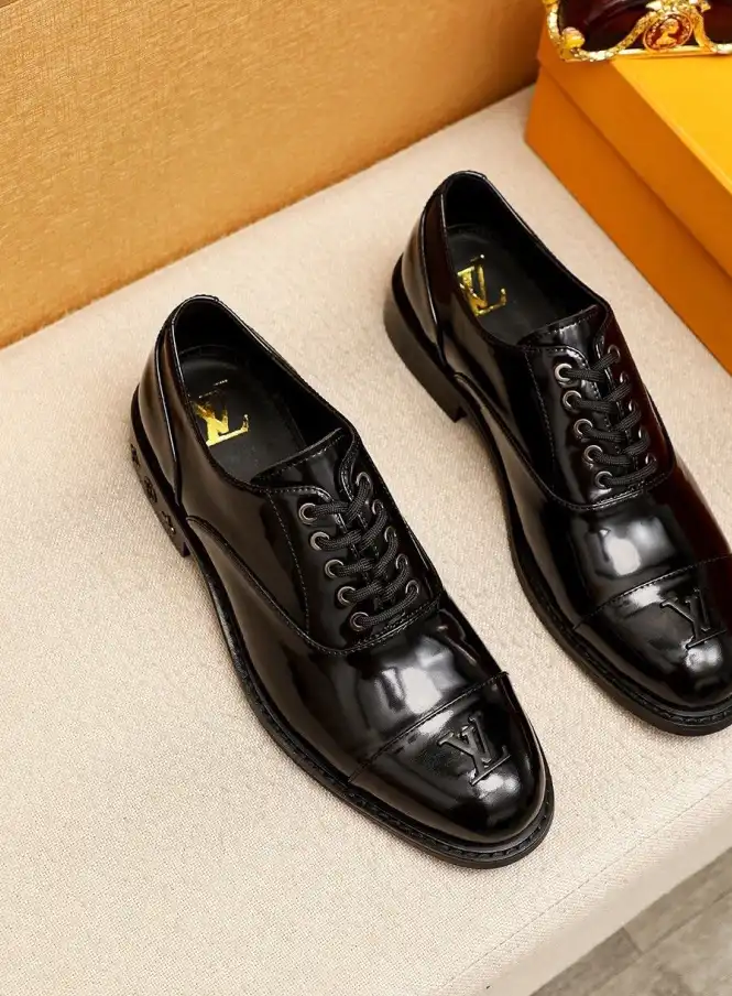 hype LV Leather Shoes