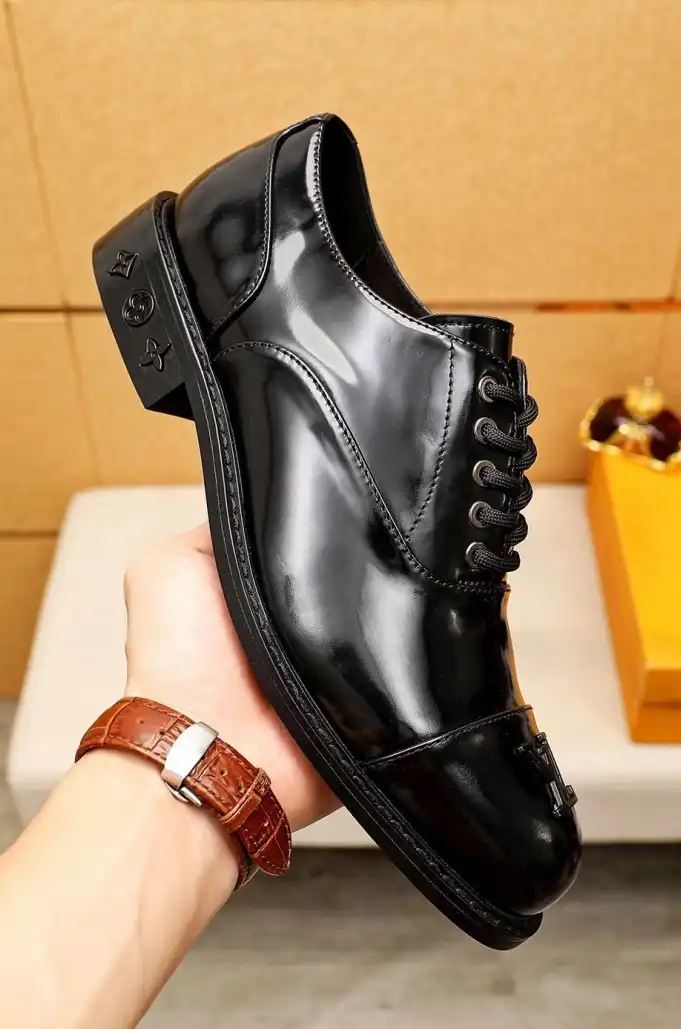 hype LV Leather Shoes