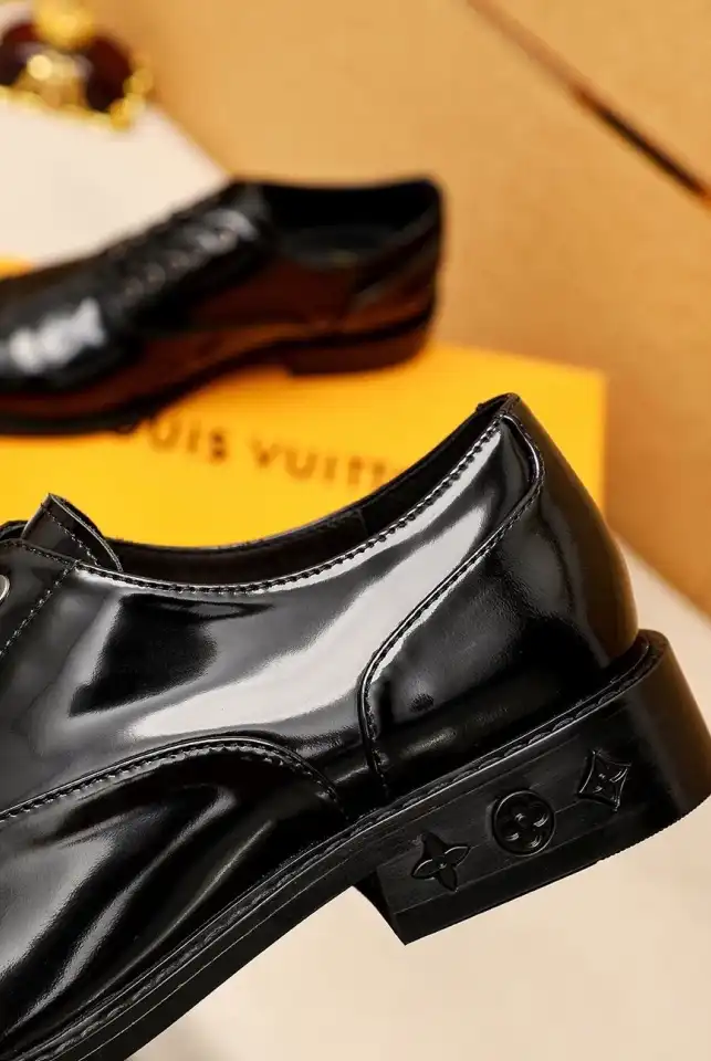 hype LV Leather Shoes