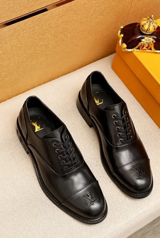 hype LV Leather Shoes