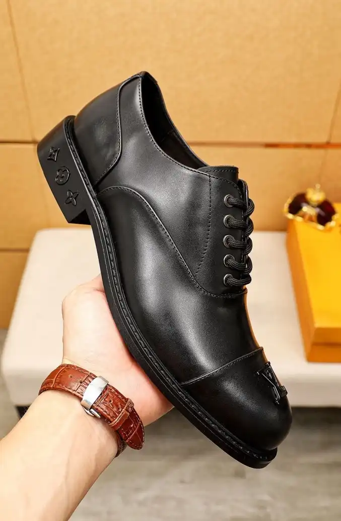 hype LV Leather Shoes