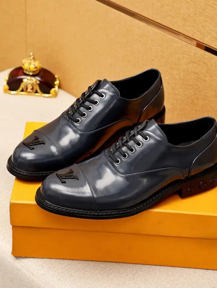 hype LV Leather Shoes