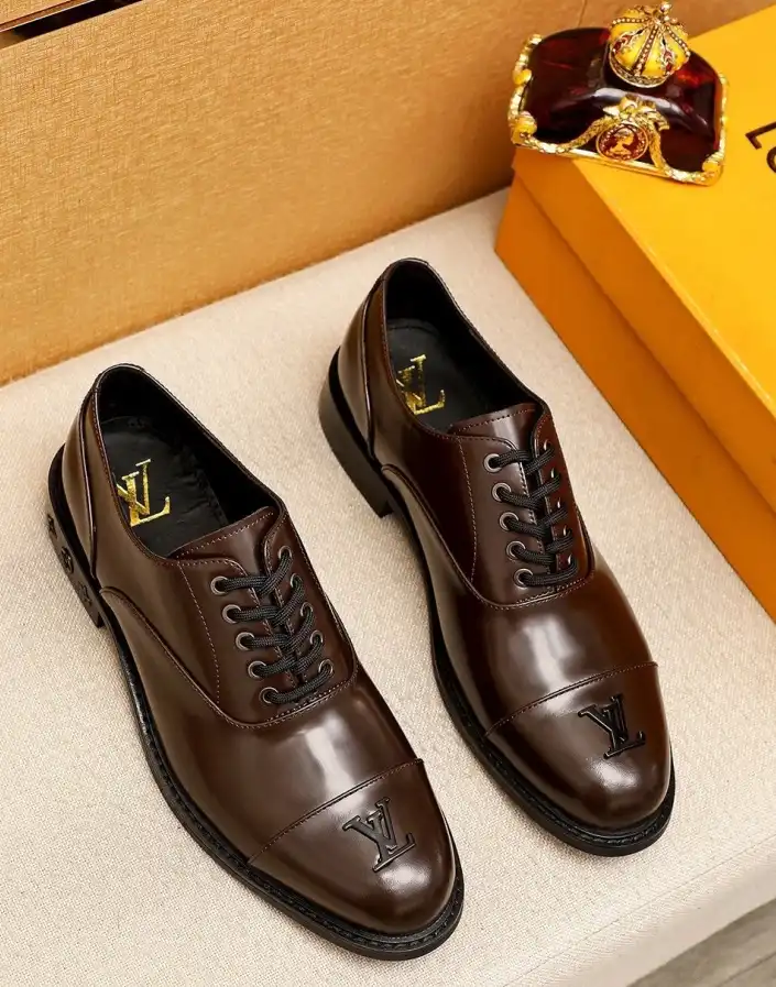 hype LV Leather Shoes