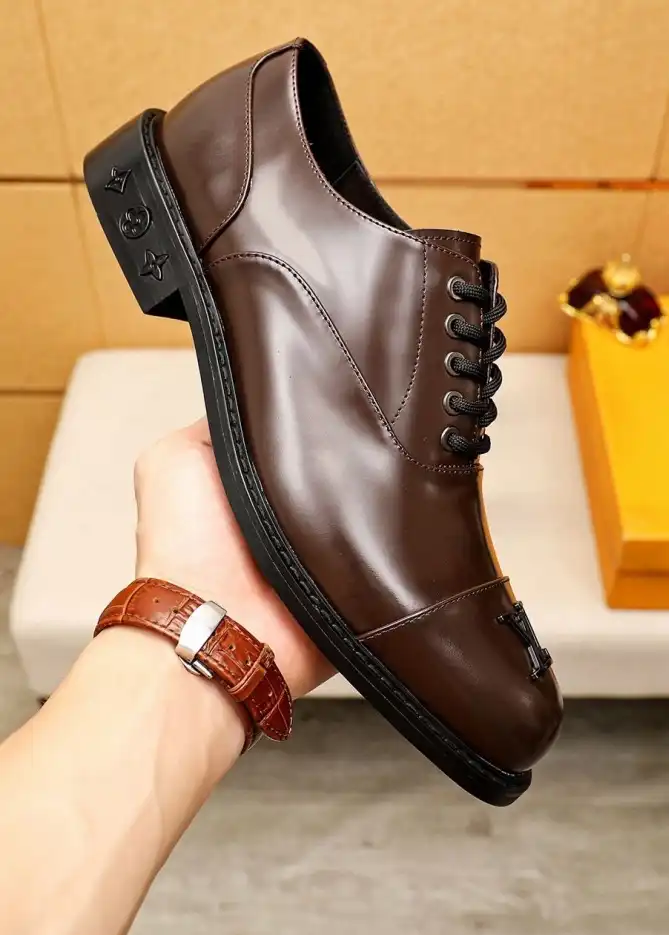 hype LV Leather Shoes