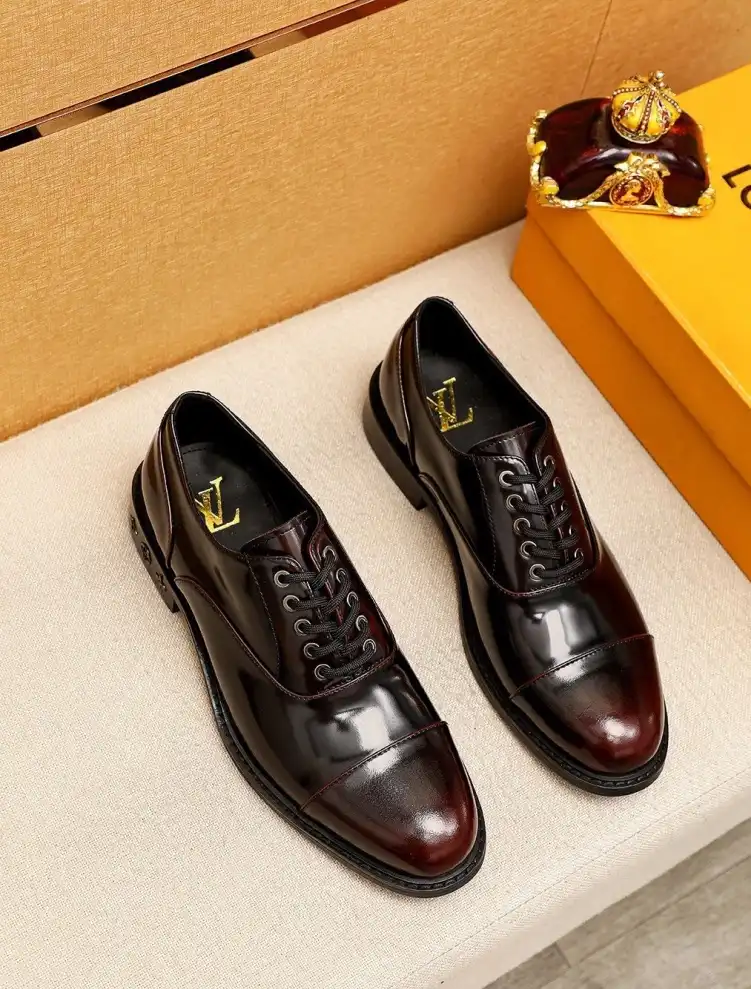 hype LV Leather Shoes