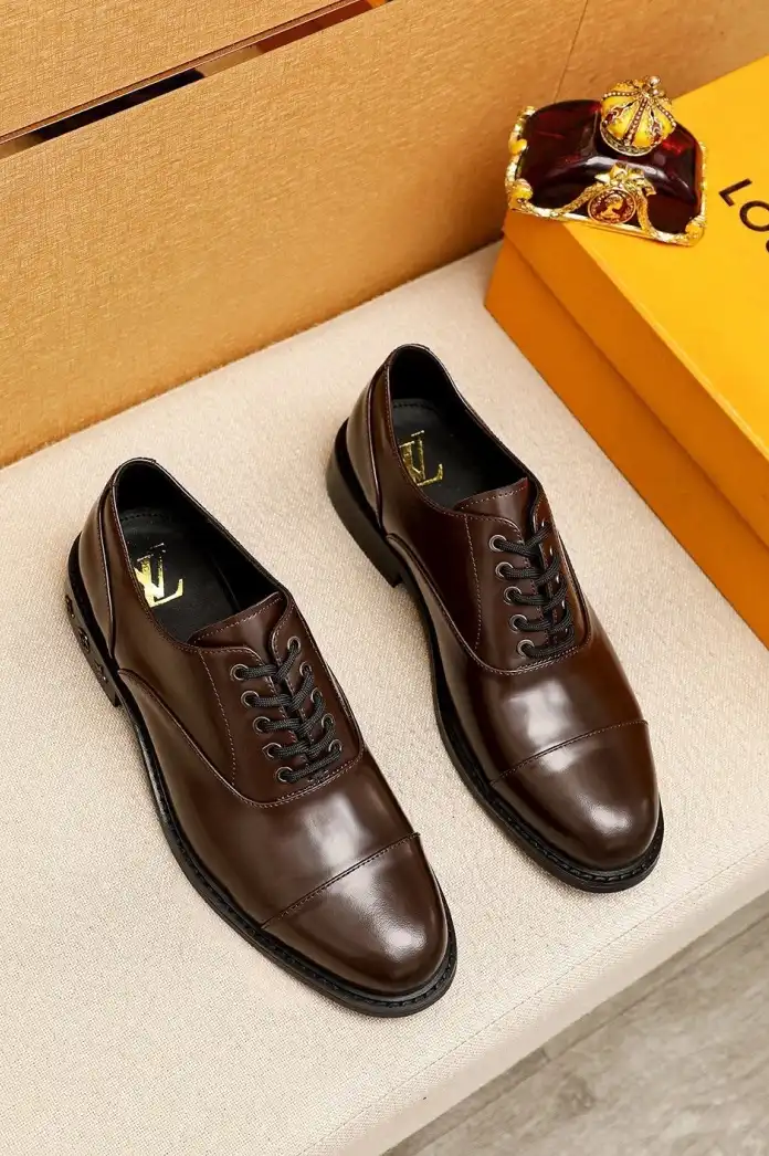 hype LV Leather Shoes