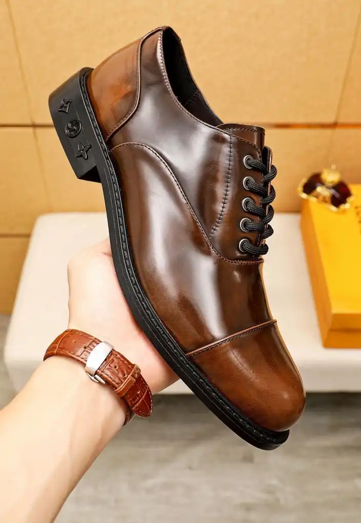 hype LV Leather Shoes