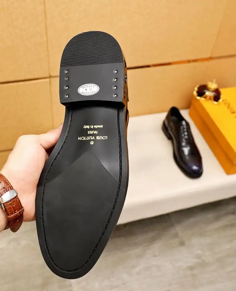 hype LV Leather Shoes