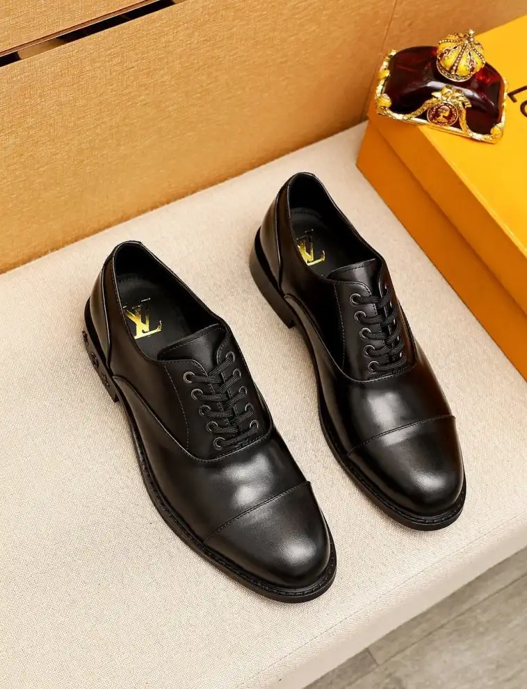 hype LV Leather Shoes