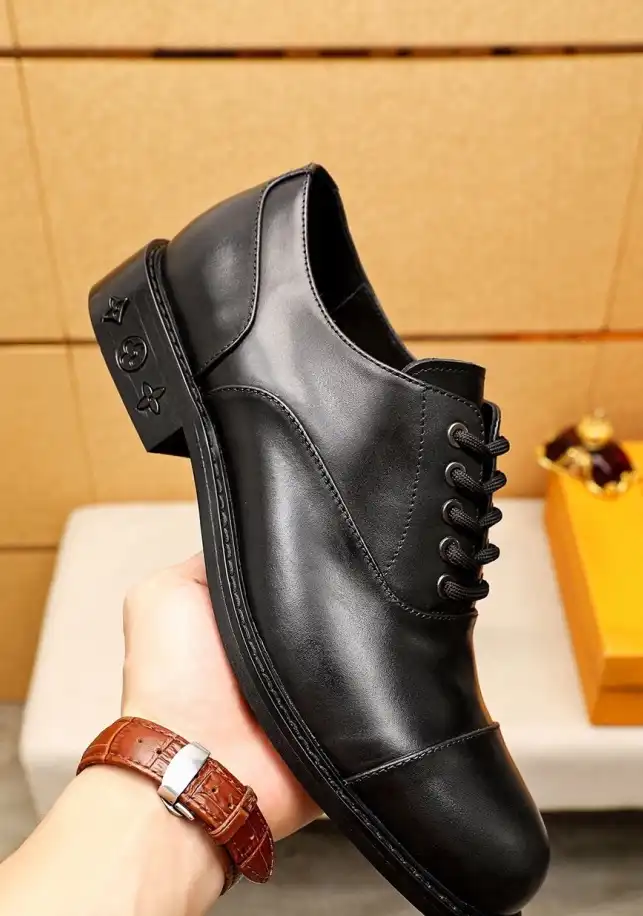 hype LV Leather Shoes