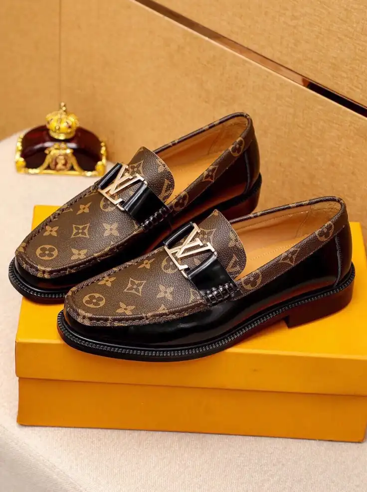 hype LV Leather Shoes