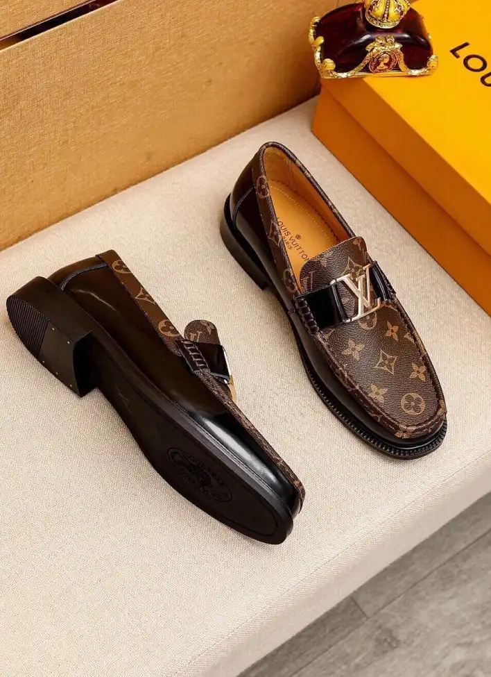 hype LV Leather Shoes