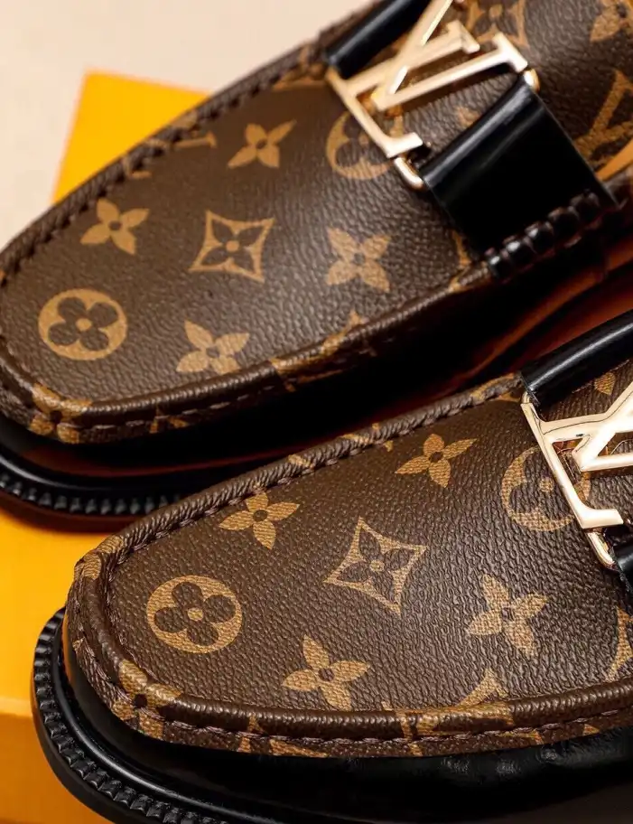 hype LV Leather Shoes