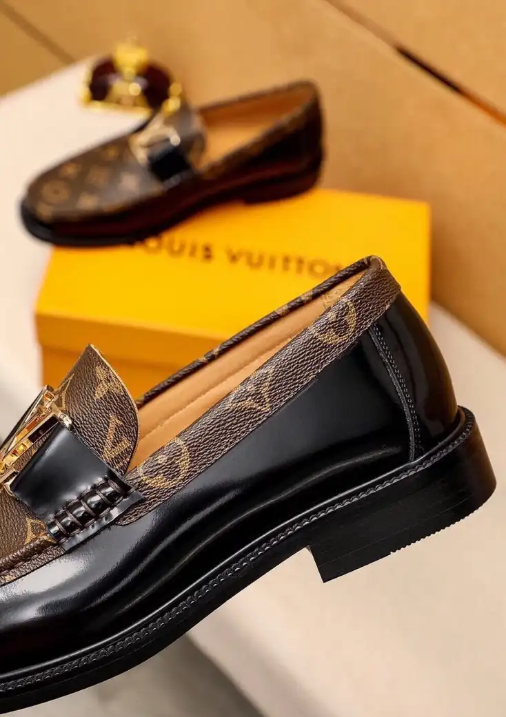 hype LV Leather Shoes