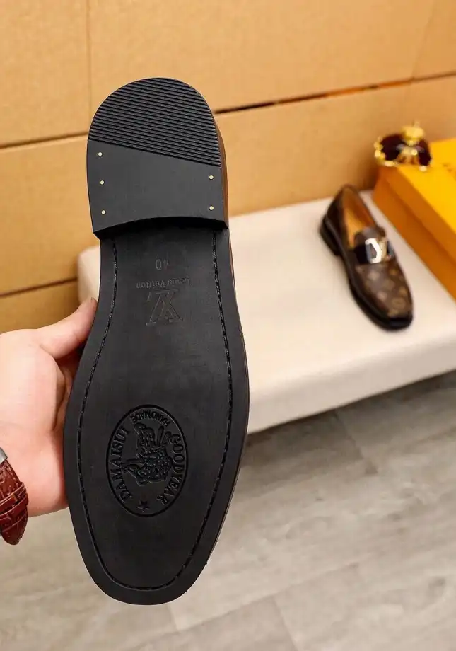 hype LV Leather Shoes