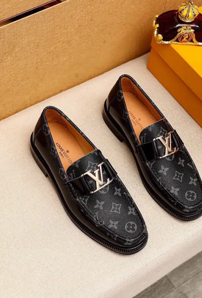 hype LV Leather Shoes