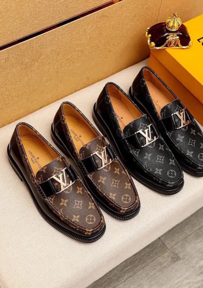 hype LV Leather Shoes