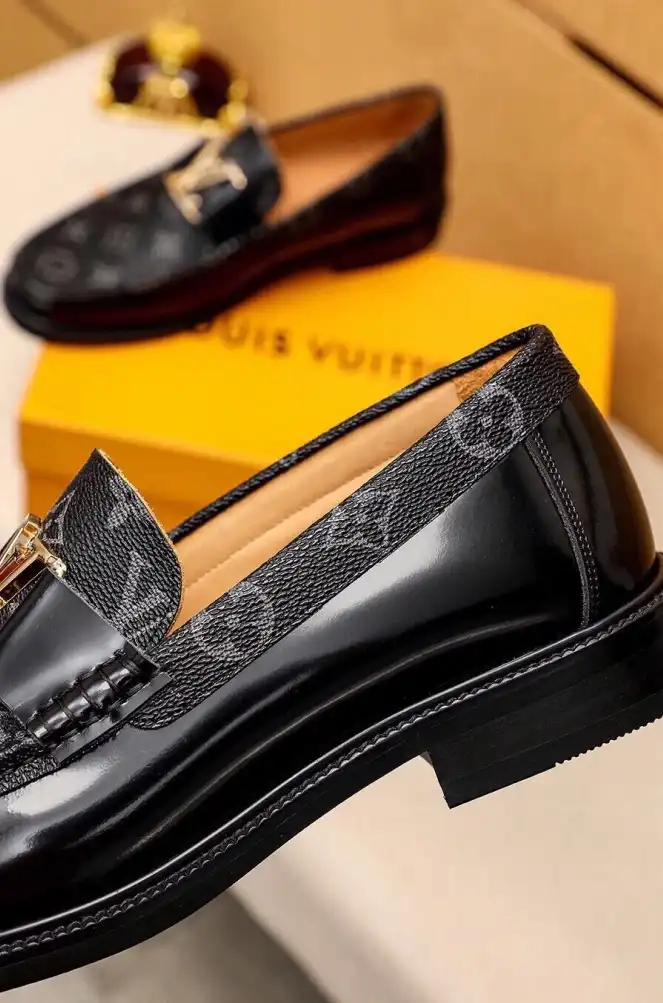 hype LV Leather Shoes