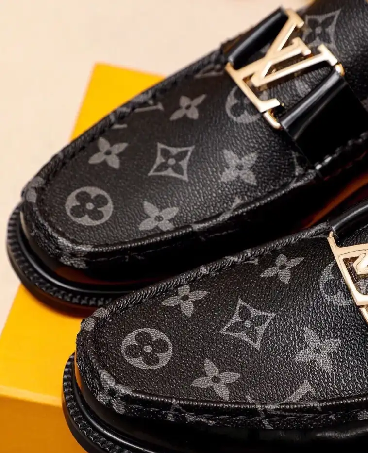 hype LV Leather Shoes