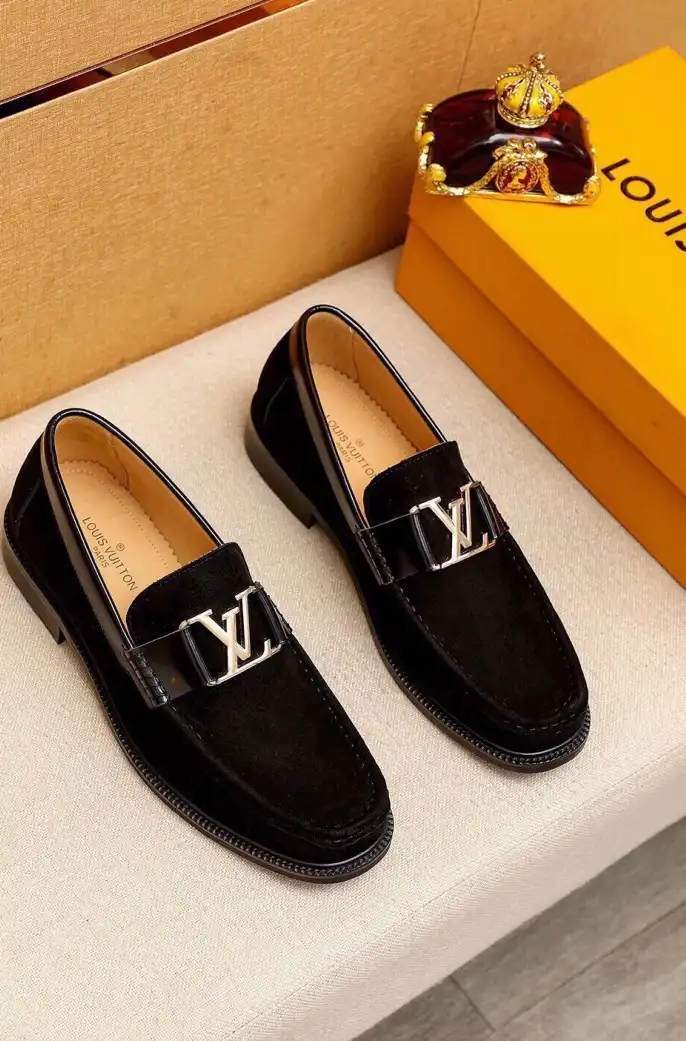 hype LV Leather Shoes