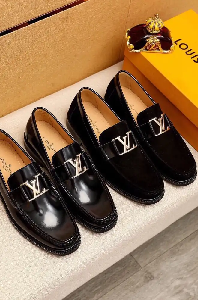 hype LV Leather Shoes