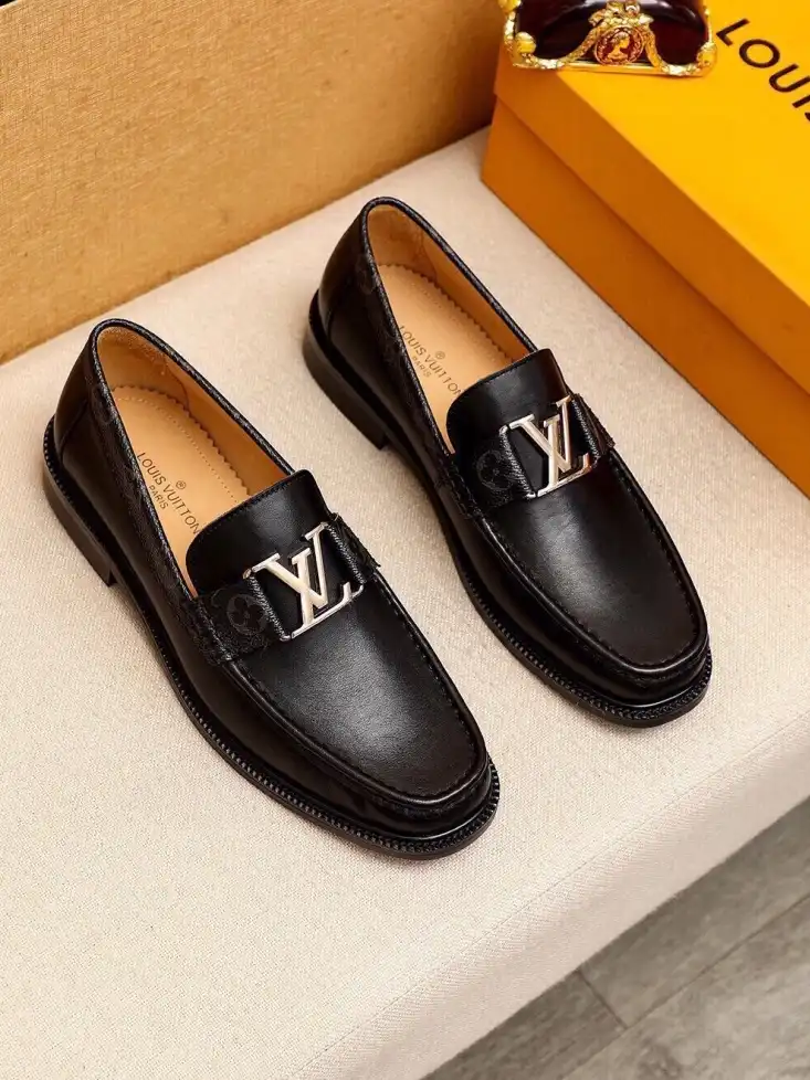 hype LV Leather Shoes