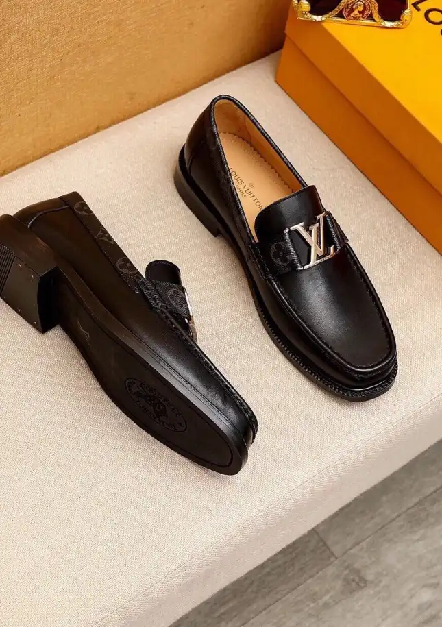 hype LV Leather Shoes