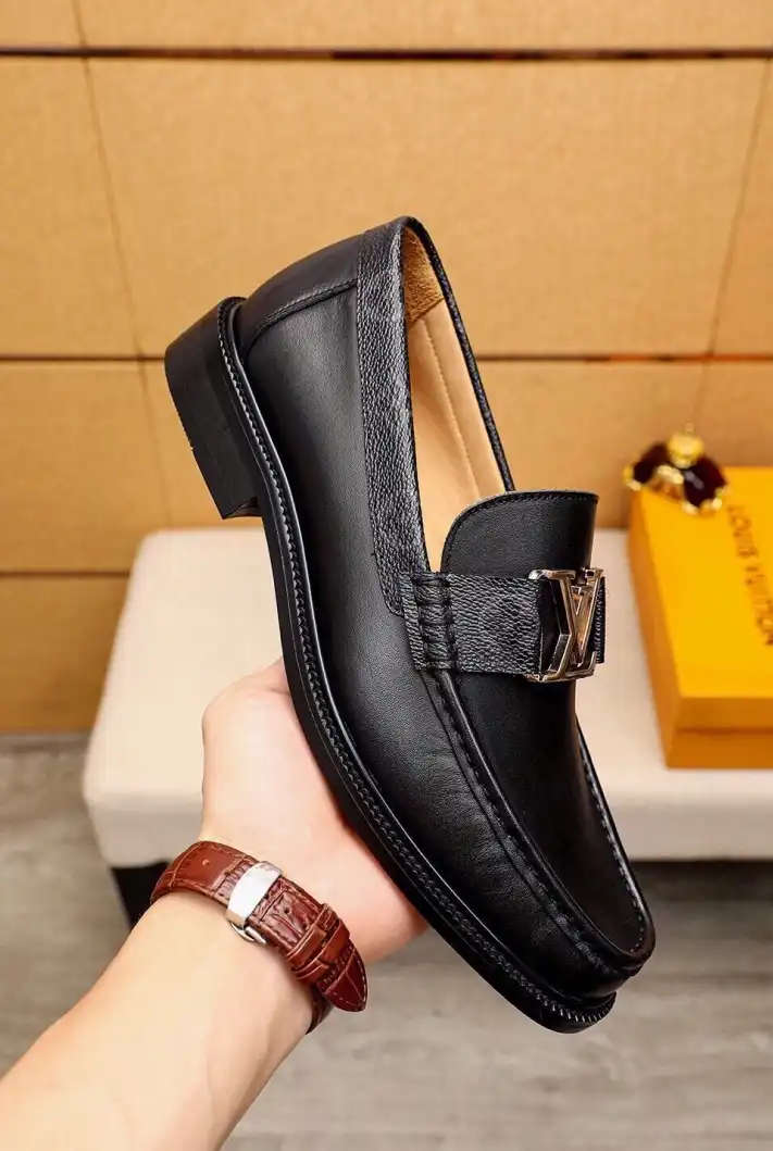 hype LV Leather Shoes