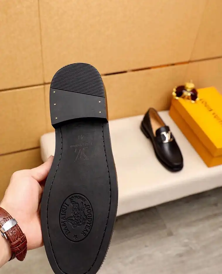 hype LV Leather Shoes